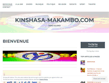 Tablet Screenshot of kinshasa-makambo.com